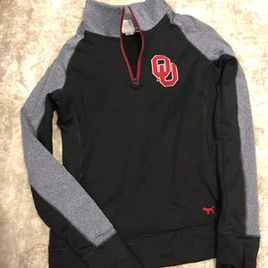 OU quarter zip